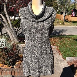 Women’s short sleeve cowl neck sweater